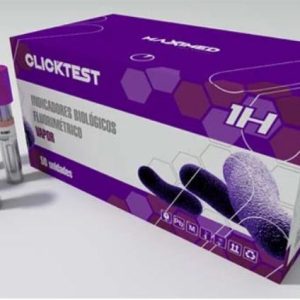 Indicador Biológico CLICKTEST - IBVF1H VAPOR Fluorescência - 1 hora