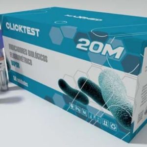 Indicador Biológico CLICKTEST - VAPOR Fluorescência- 20 minutos